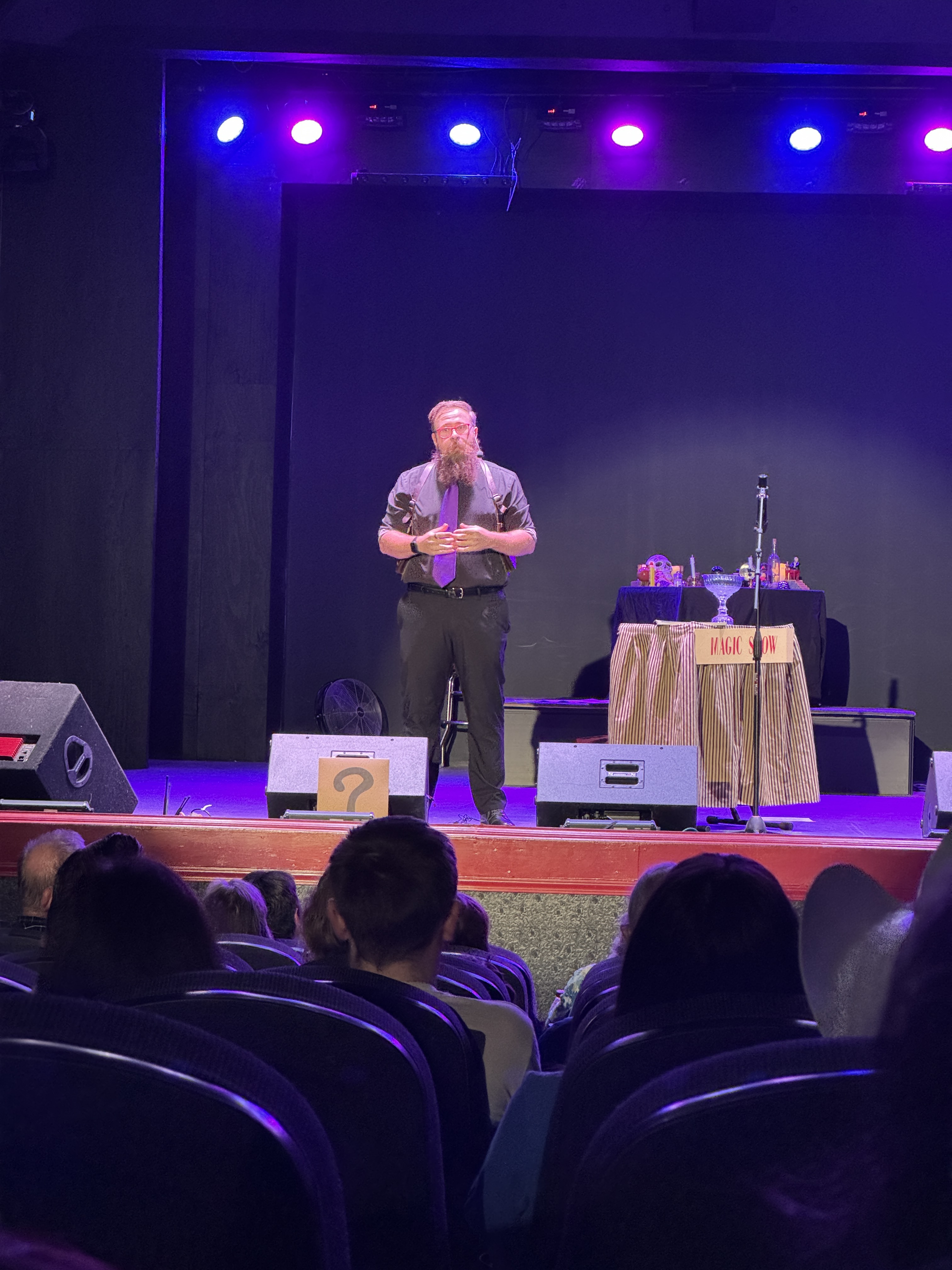 Solomon on stage